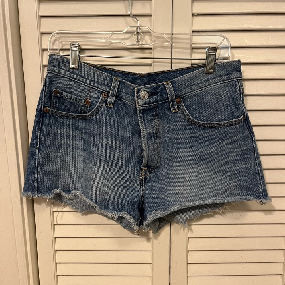 Blue Levi’s Denim Shorts
